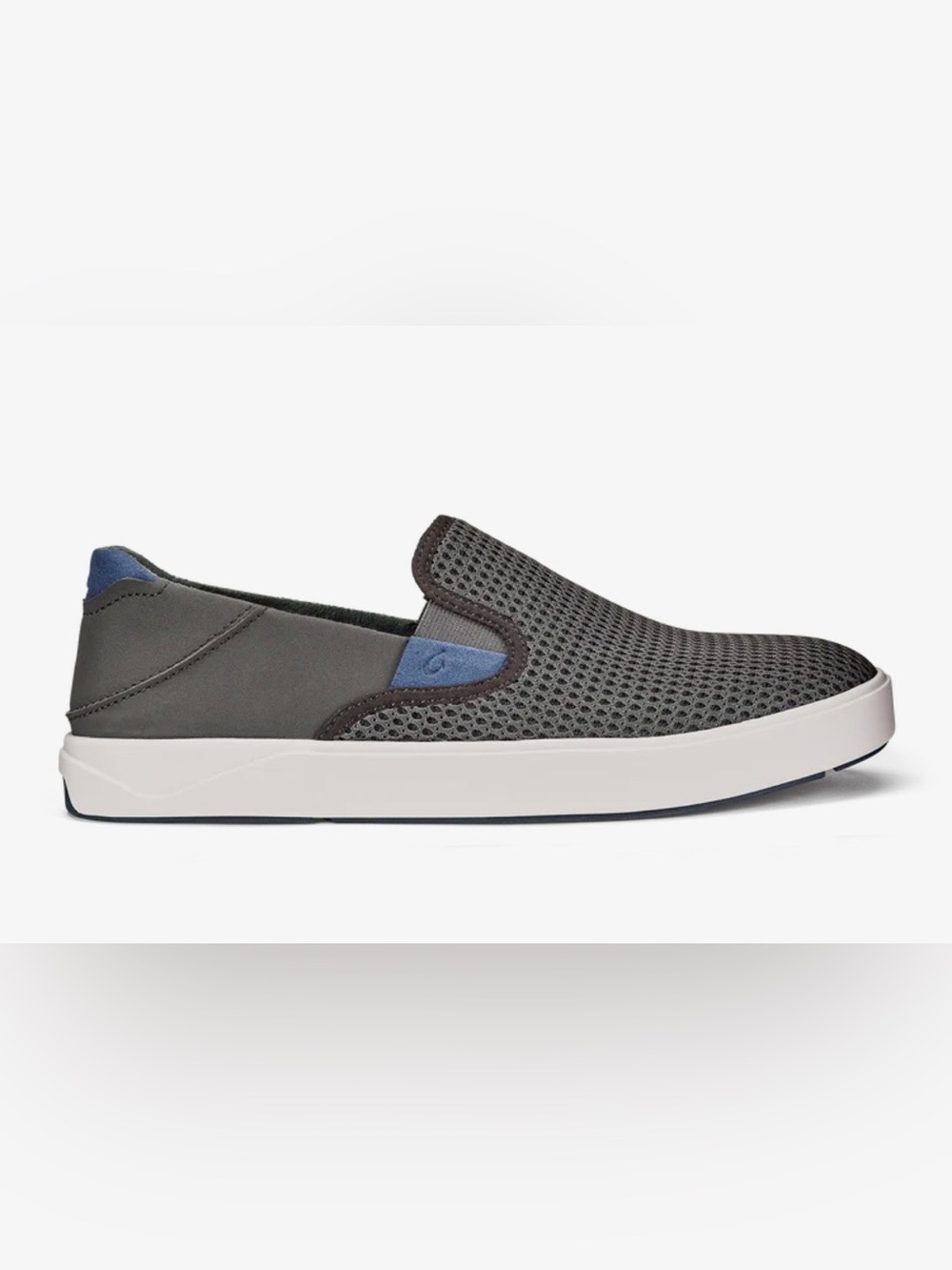 Olukai Men’s Lae‘ahi Breathable Slip-On Shoes! NWOT! Pavement Color!